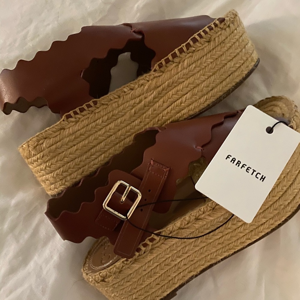 Chloe platform wedges - Picture 2 of 5